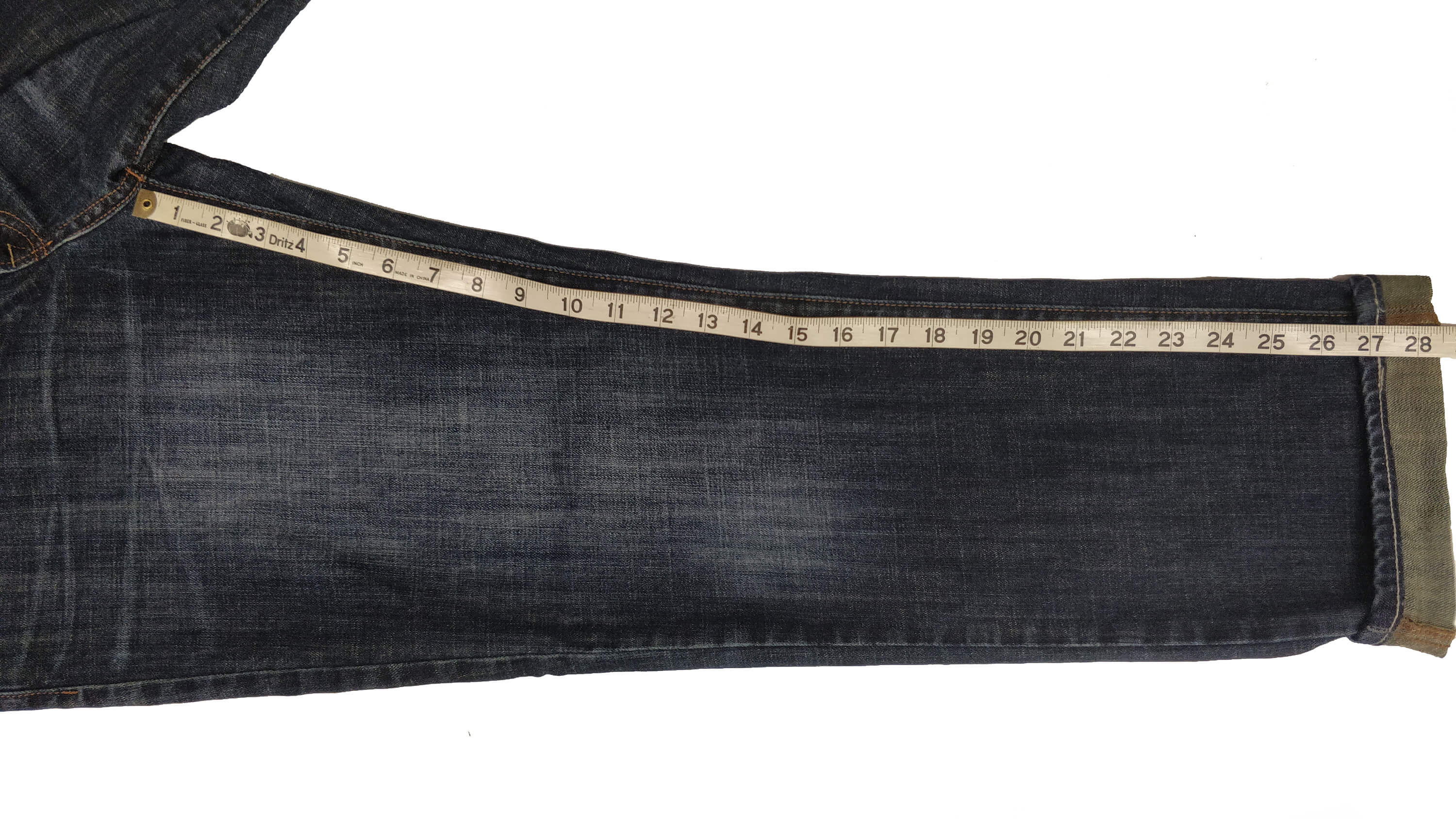 how to measure jeans length